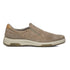 Slip-on taupe in pelle con inserti elastici Orion, Uomo, SKU m115000093, Immagine 0